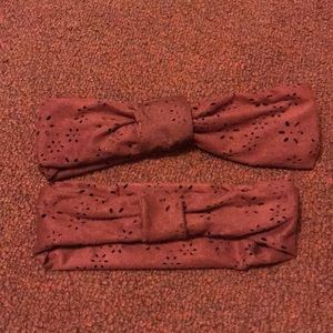 Matching adult and kiddo head bands